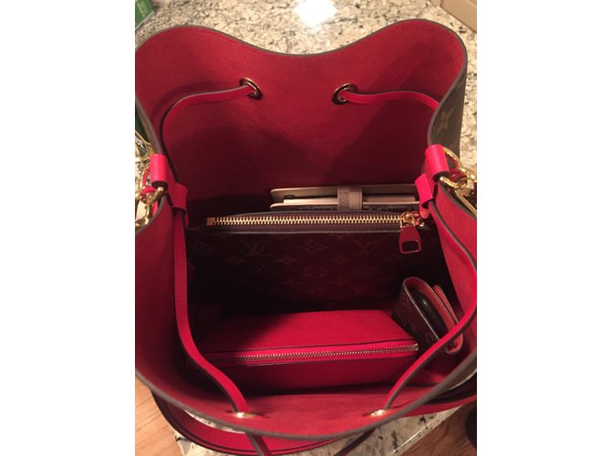 Noe Louis Vuitton Neo Noé Braun Rot - Ansicht 7