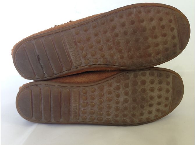 Botines Minnetonka de gamuza marrón Castaño - vista 4