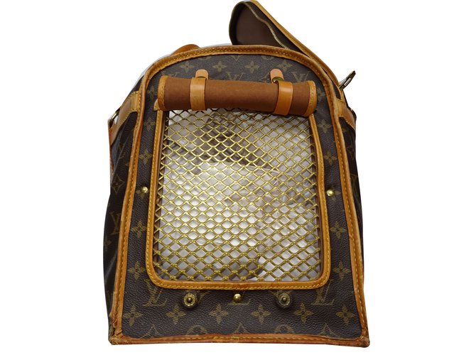 Louis Vuitton Hundebeutel Braun - Ansicht 2
