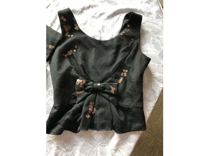 Set Giacca e Top Moschino Cheap And Chic Nero Nylon - vista 5