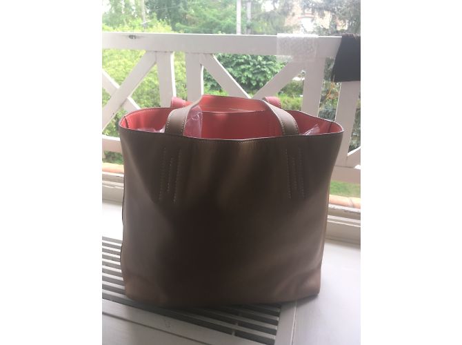 Bolso Hermès reversible de piel de cordero 35 - vista 3