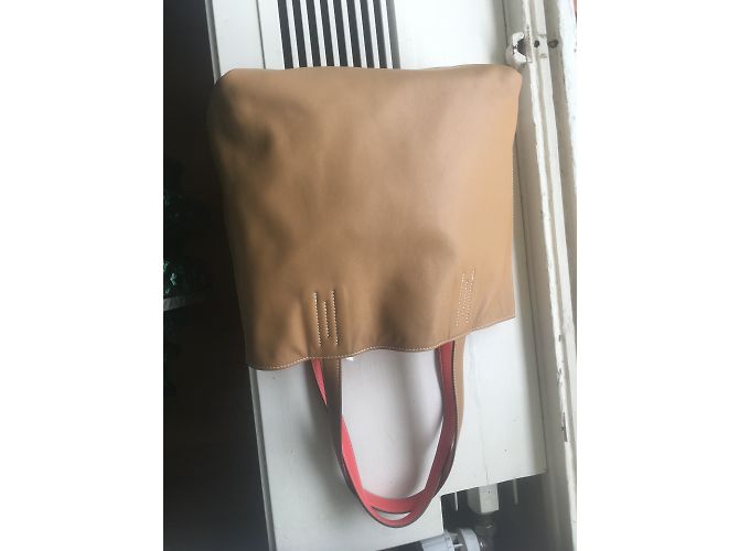 Bolso Hermès reversible de piel de cordero 35 - vista 4