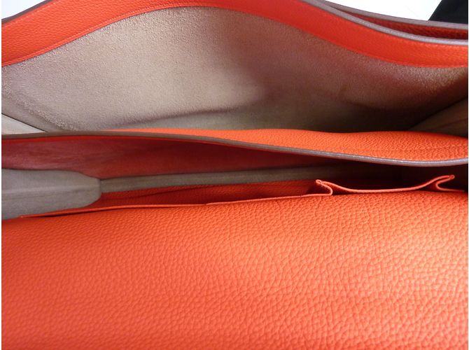 Hermès Sac à Dépêche Doré - vue 17
