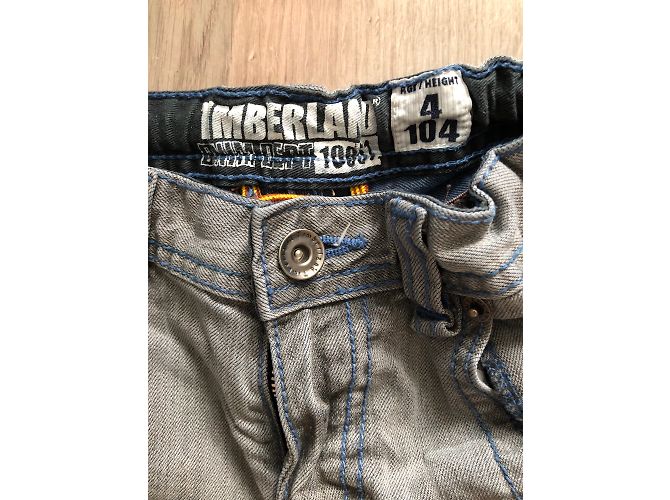 Short en jean gris Timberland garçon 4 ans - vue 3