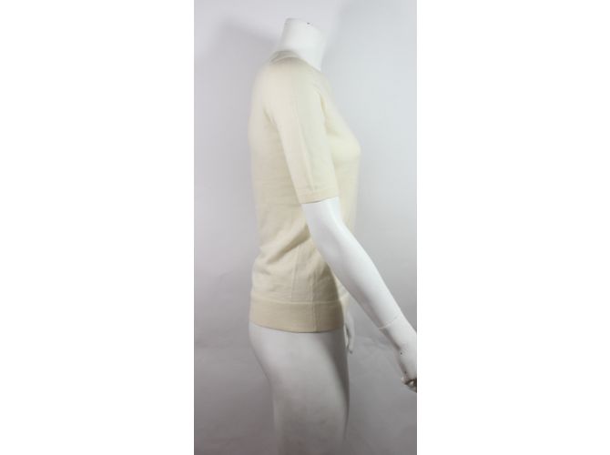 Theory Merinowolle Top Creme S Roh - Ansicht 3