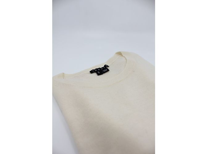 Theory Merinowolle Top Creme S Roh - Ansicht 7