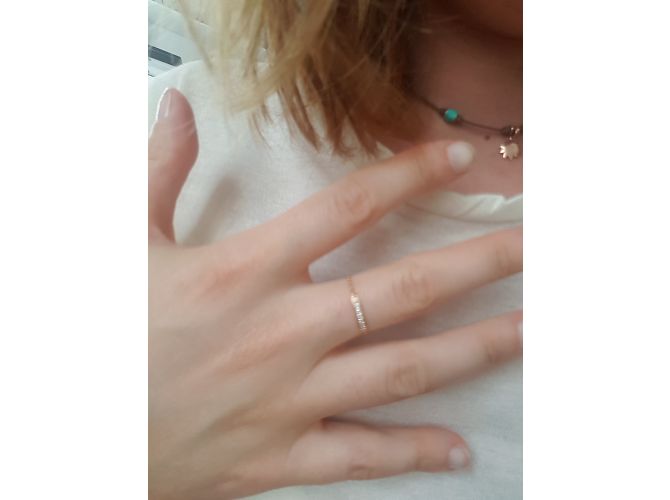 Djula Anillos Rosa - vista 2