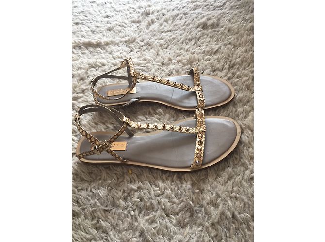 Sandali Bcbg Max Azria in pelle argentati Argento - vista 2