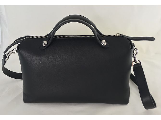 Borsa a mano Fendi By The Way Large in pelle nera Nero - vista 9