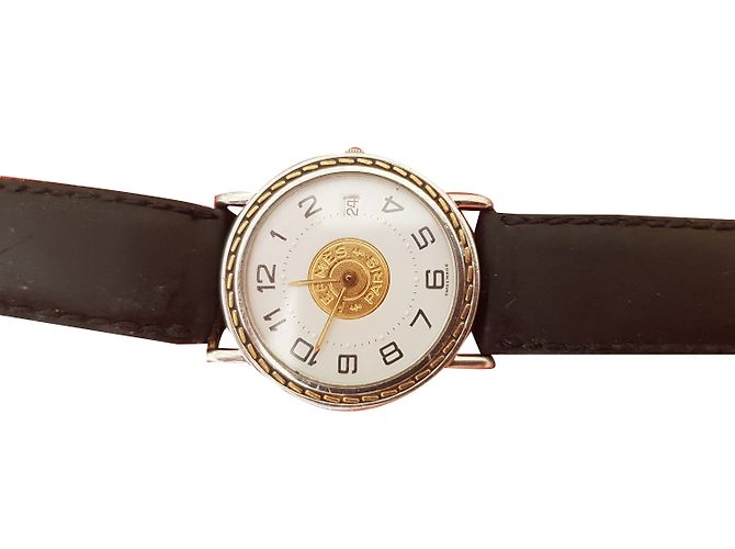 Reloj Hermès en Oro Blanco - vista 2