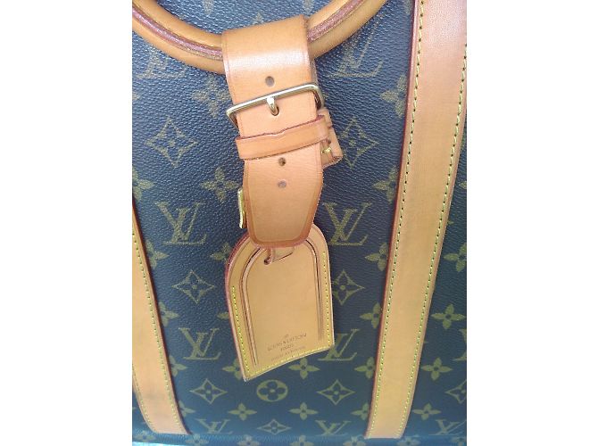 Louis Vuitton Sirius 65 Valigia Marrone scuro - vista 4