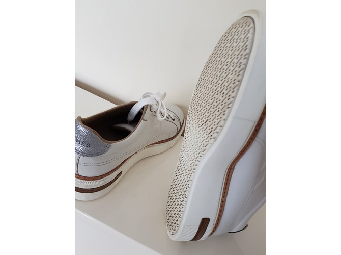 Hermès Polo Sneakers Bianco - vista 8