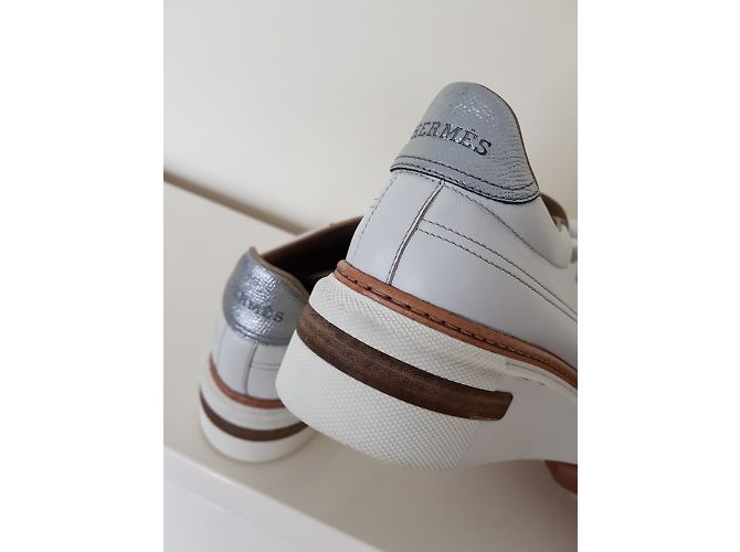Hermès Polo Sneakers Bianco - vista 9