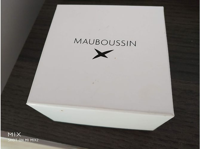 Mauboussin Verlobungsring aus Weißgold Größe 53 Silber - Ansicht 4