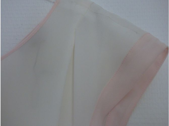 Pablo De Gerard Darel Abito Pablo by Gérard Darel in seta e viscosa nero e rosa - vista 11