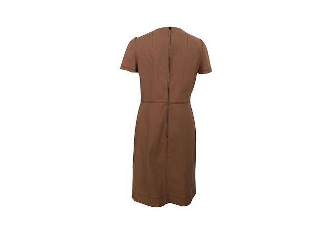 Paule Ka Baumwollkleid Caramel Karamell - Ansicht 2
