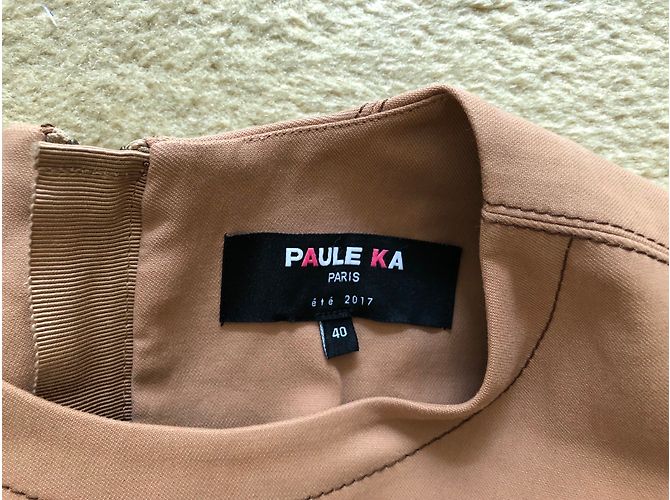 Paule Ka Baumwollkleid Caramel Karamell - Ansicht 4
