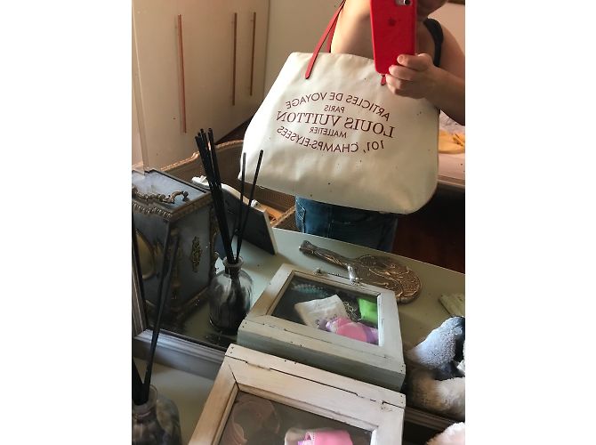 Louis Vuitton Neverfull Tote Beige - Ansicht 11