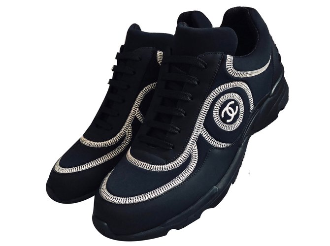 Chanel scarpe da ginnastica Nero - vista 2