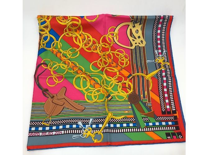 Hermès Noivas e Gris Gris Multicor - vista 11