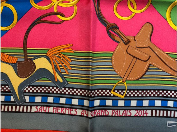 Hermès Noivas e Gris Gris Multicor - vista 14