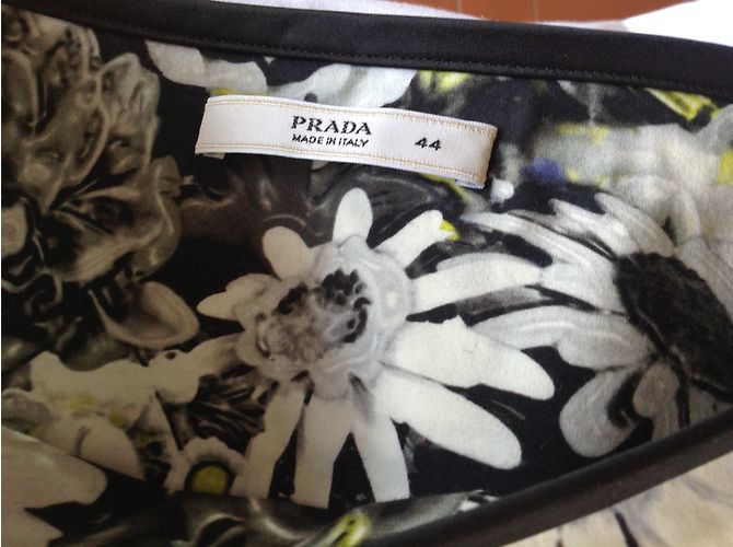 Prada Rock aus Baumwolle Mehrfarbig Größe 40 Mehrfarben - Ansicht 3
