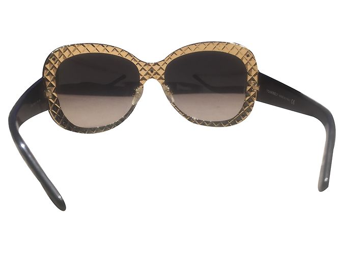 Gafas de sol Chanel 4159 Negras de Plástico Negro - vista 2
