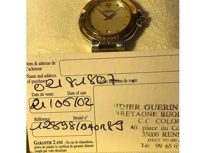 Michel Herbelin Feine Uhr Silber - Ansicht 3