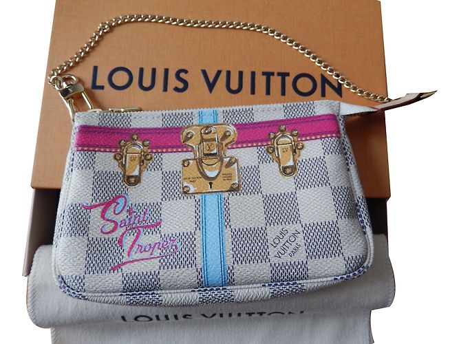 Louis Vuitton Bolsa de embrague Blanco - vista 2