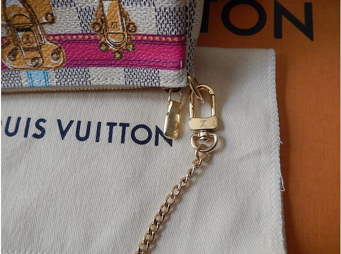 Louis Vuitton Bolsa de embrague Blanco - vista 7