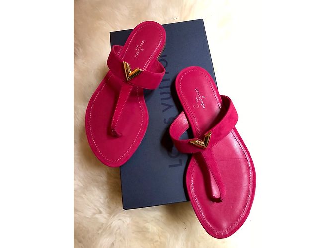 Louis Vuitton Sandalen Pink - Ansicht 2