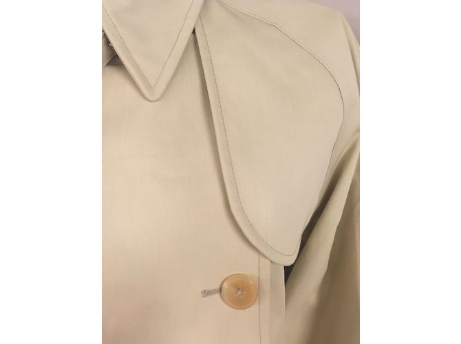 Hermès Trenchcoats Creme - Ansicht 17