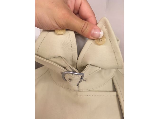 Hermès Trenchcoats Creme - Ansicht 18