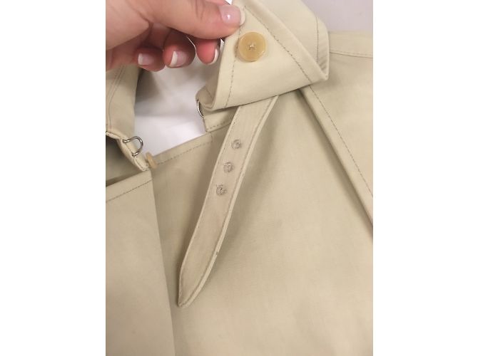Hermès Trenchcoats Creme - Ansicht 3