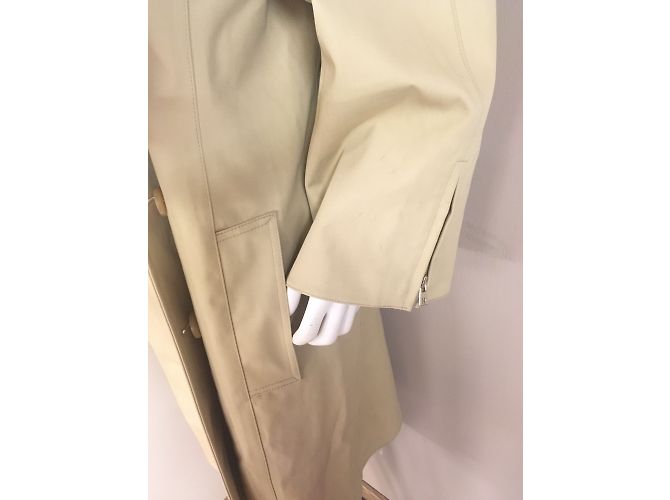 Hermès Trenchcoats Creme - Ansicht 6