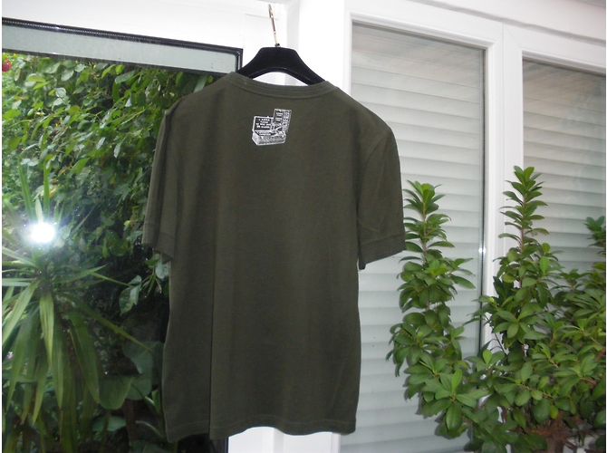 Camiseta Louis Vuitton de algodón caqui - vista 4