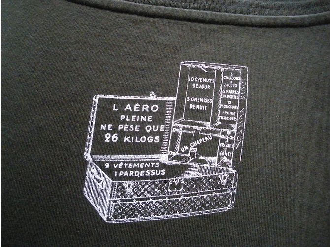 Camiseta Louis Vuitton de algodón caqui - vista 6