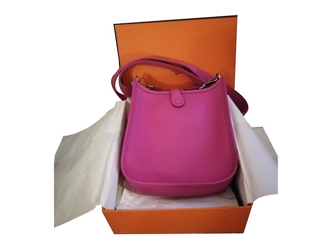 Hermès Evelyne tpm Magnolia Porpora - vista 2