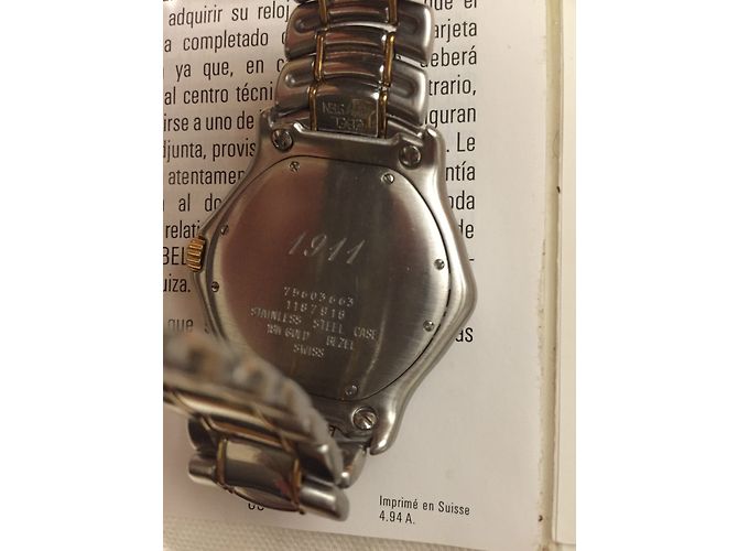 Autre Marque Relógio Ebel 1911 de Ouro e Aço Quartzo 39mm - vista 4