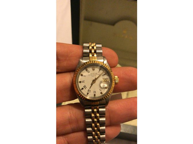 Rolex Vintage Lady Datejust Bianco - vista 3