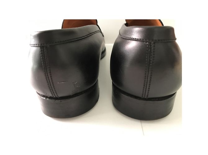 Mocassini JM Weston in pelle nera Nero - vista 4