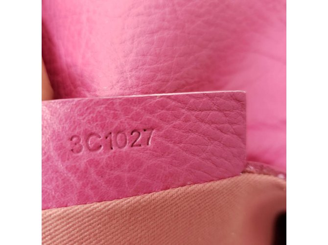 Pochette Givenchy in pelle rosa - vista 5