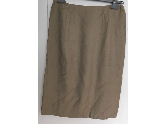 Giacca John Galliano beige in viscosa e lino - vista 5