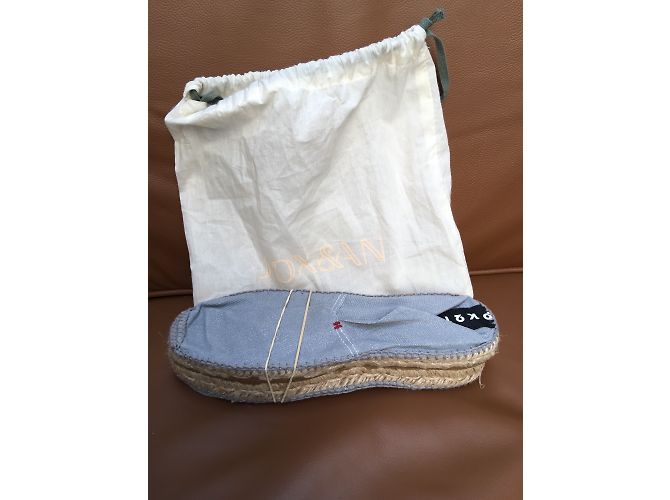 Autre Marque JOX&AN Espadrilles Glitzer Grau 38 Silber - Ansicht 2