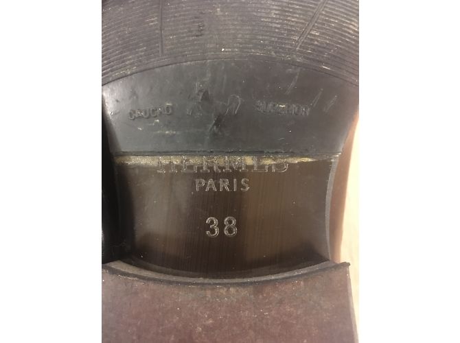 Hermès Schnürschuhe Schwarz - Ansicht 9