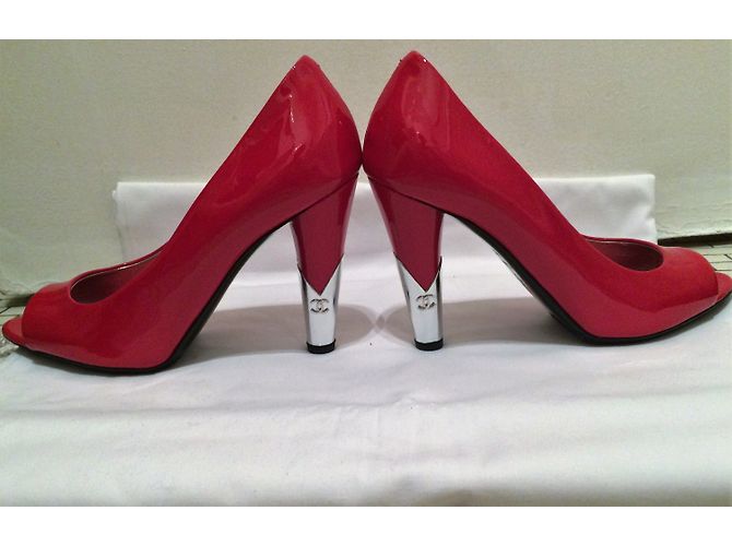 Chanel Heels Red - view 4