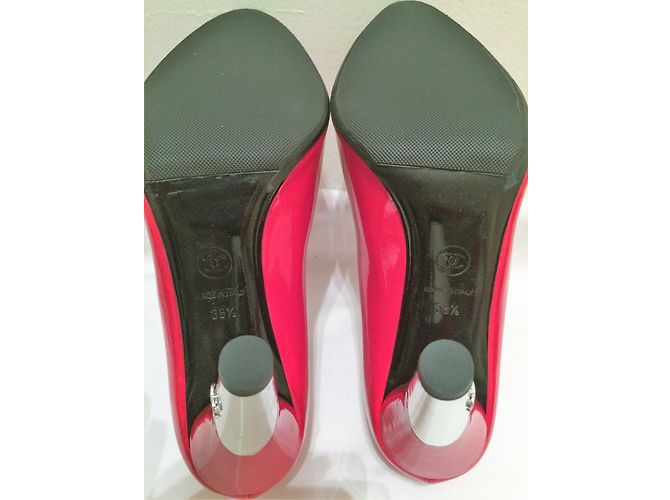 Chanel Heels Red - view 5