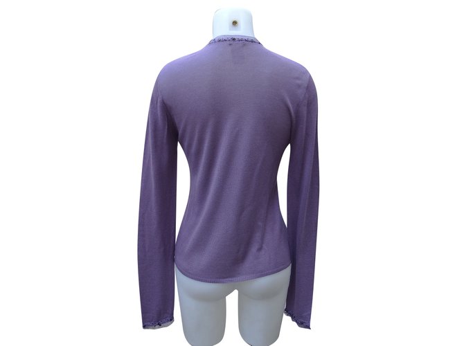 Renato Nucci Strickjacke Lila - Ansicht 2