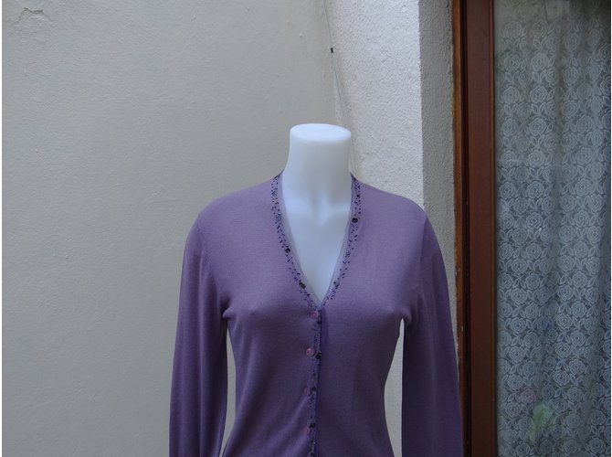 Renato Nucci Strickjacke Lila - Ansicht 3