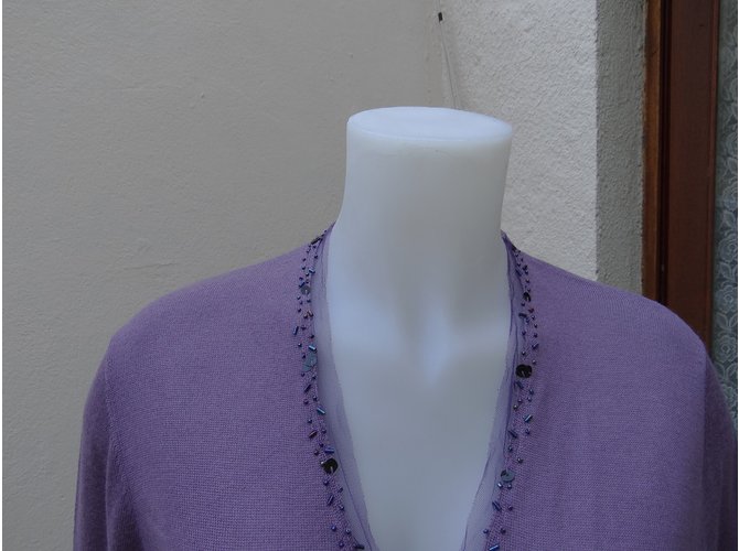 Renato Nucci Strickjacke Lila - Ansicht 4